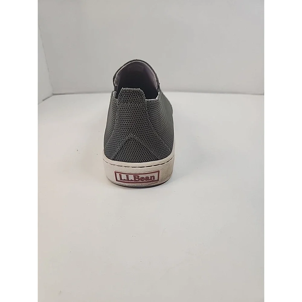 Mens Sz 12M L.L. Bean Dark Sage Green Boat / Deck Shoes Casual Outdoors Fishing